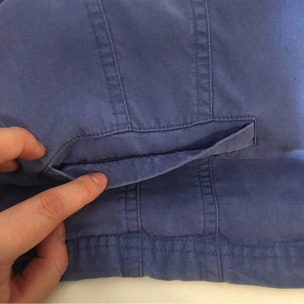 JM Collection | Blue Lightweight Jacket, 14 Petite - Picture 5 of 8